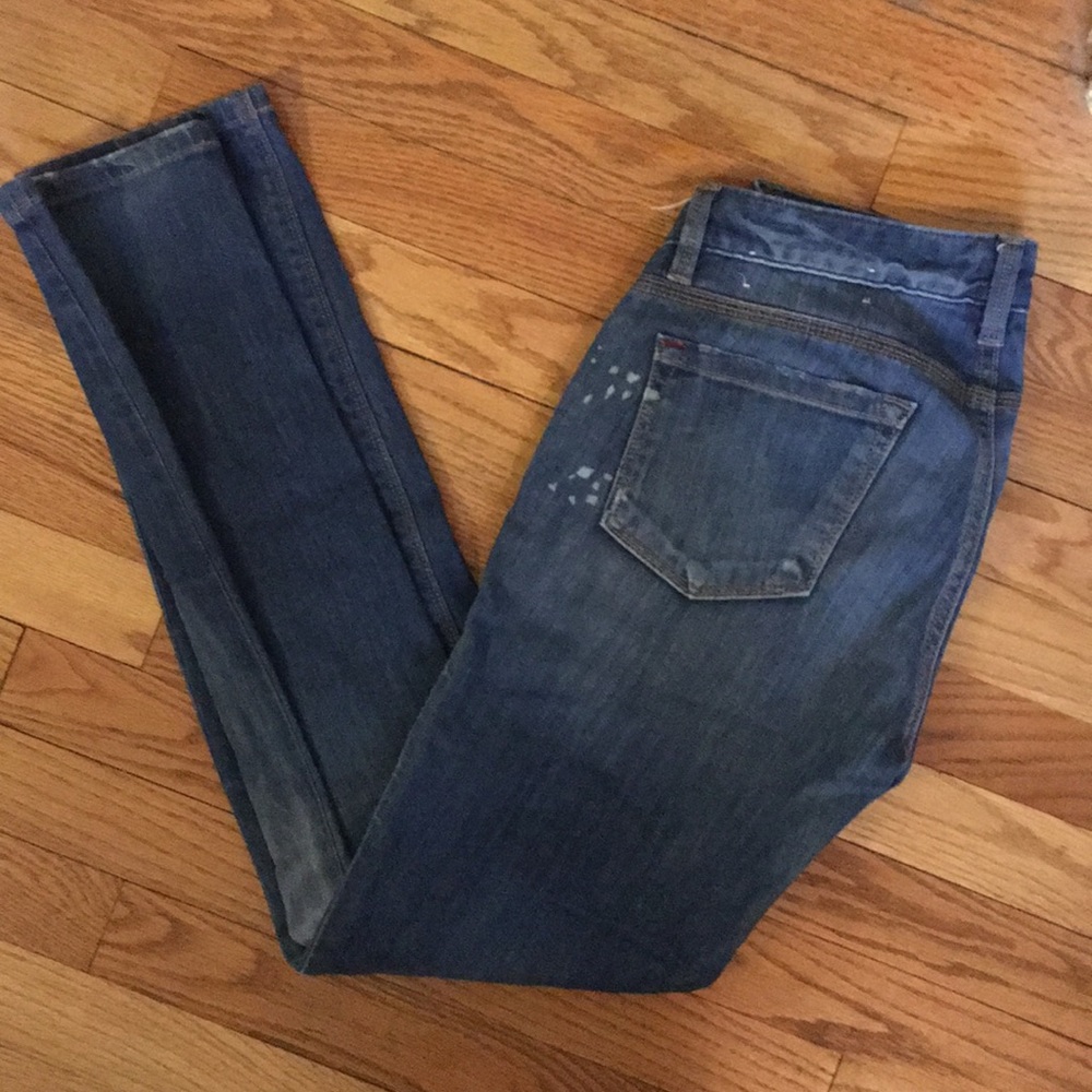 Loft modern slim mid rise jeans